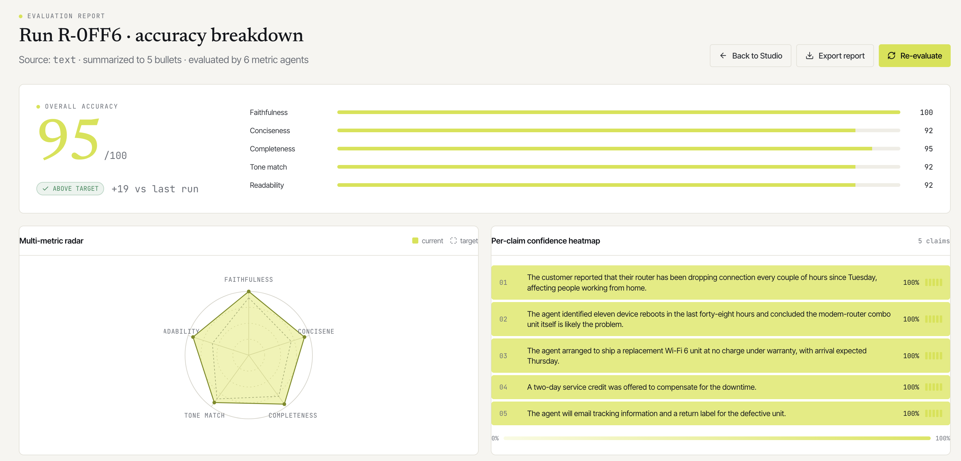 AI-as-judge: extending Synapse's evaluator